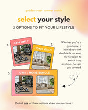 Load image into Gallery viewer, Goddess Reset: Summer Snatch Program