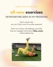 Load image into Gallery viewer, Goddess Reset: Summer Snatch Program
